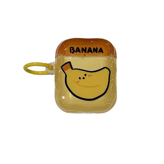 Burger French Fries Tomato Banana Airpods / Pro Earphone Case Skin