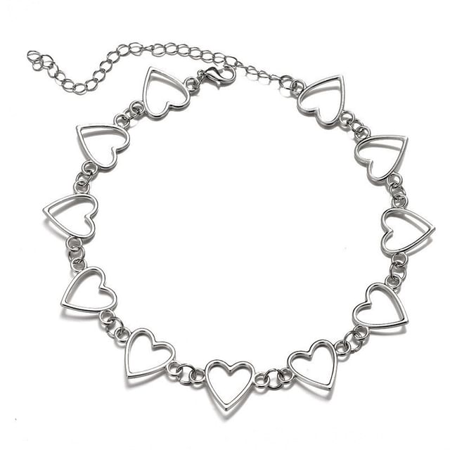 Heart Choker Necklace