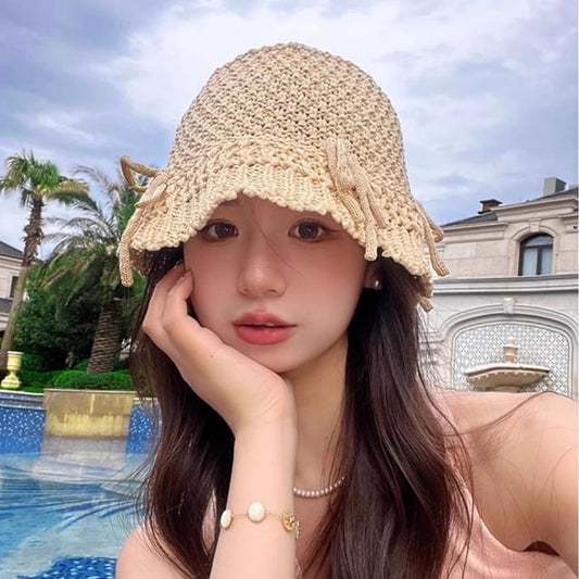 Linen Hat Cotton Bucket