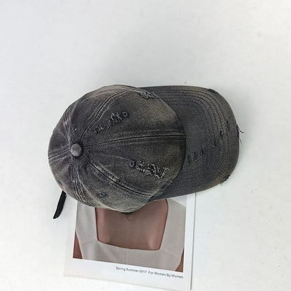 Distressed Baseball Cap