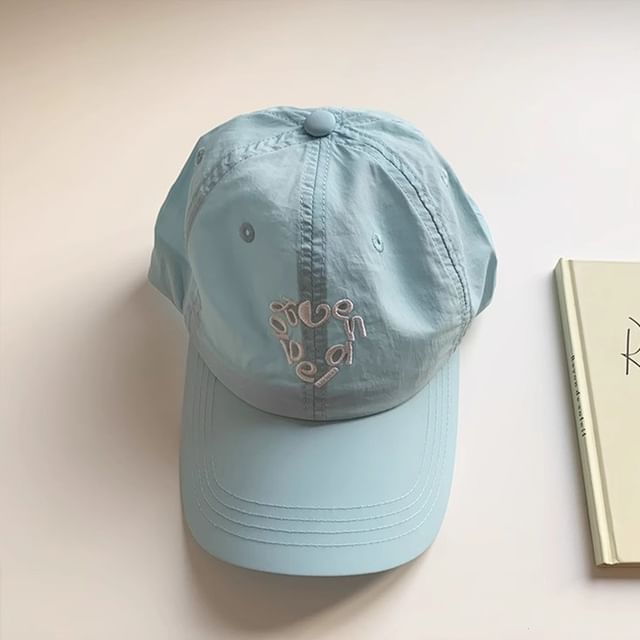 Cap Embroidered Baseball Quick Dry
