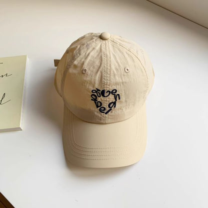 Cap Embroidered Baseball Quick Dry