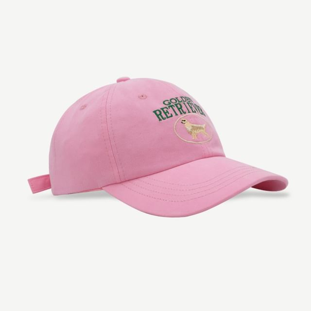 Dog Embroidered Baseball Cap