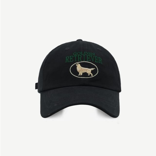 Dog Cap Baseball Embroidered
