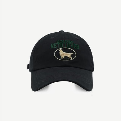 Dog Cap Baseball Embroidered