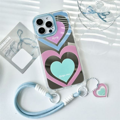 Heart Mirrored Phone Case