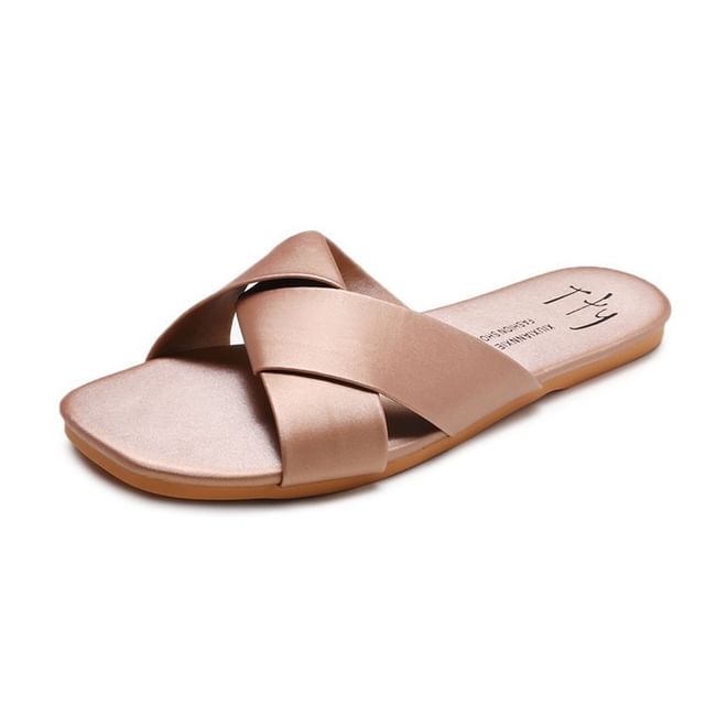 Knotted Slide Sandals