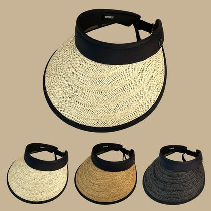 Straw Sun Visor