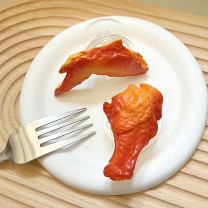 Phone Desktop Stand Drumstick (Various Plastic Wing Chicken / Designs)