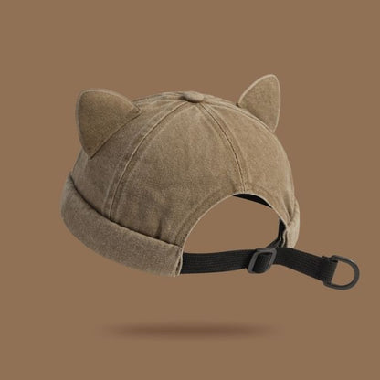 Cat Ear Brimless Hat