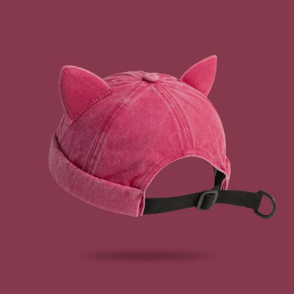 Cat Ear Brimless Hat