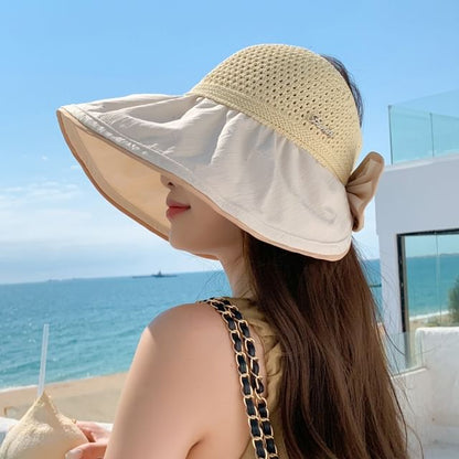 Hat Top Sun Open Perforated