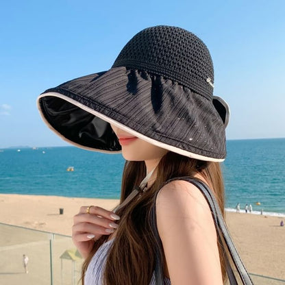 Hat Top Sun Open Perforated