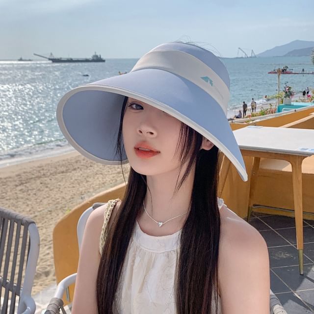 Wide Two Visor Brim Tone Sun