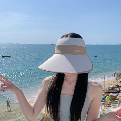 Wide Two Visor Brim Tone Sun