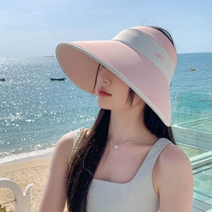 Wide Two Visor Brim Tone Sun