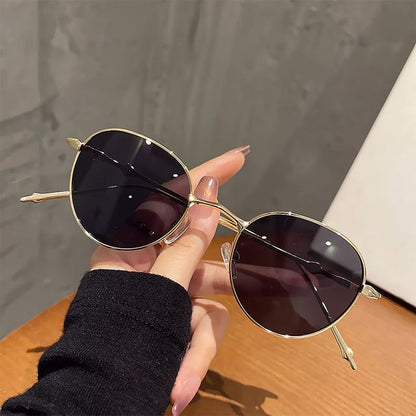 Frame Round Sunglasses Metal