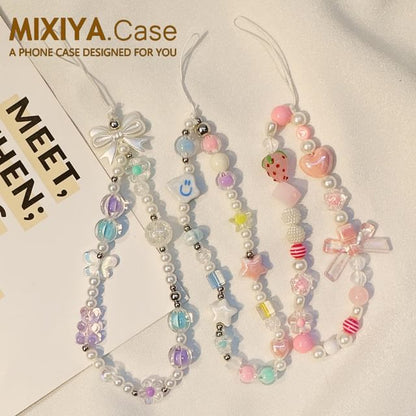 Bead Phone Strap (Various Designs)