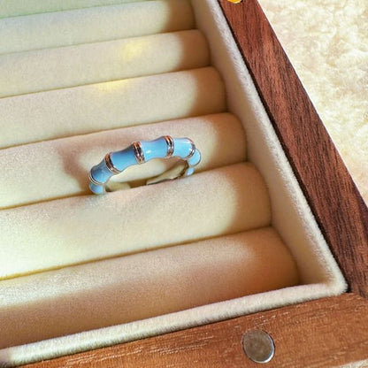 Glazed Open Ring