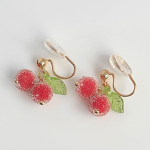 Ear Fruit Cuff Alloy Resin