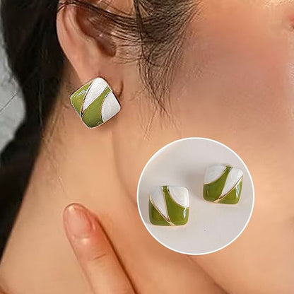 Glaze Ear Square Cuff Alloy