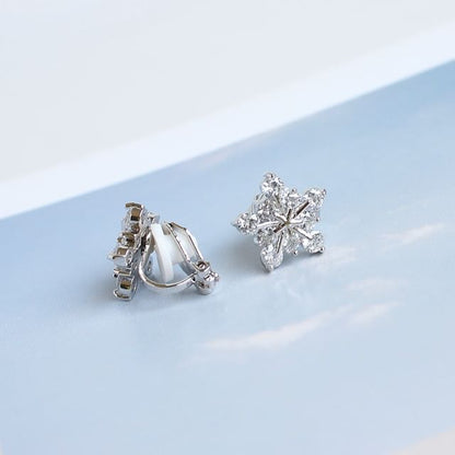 (Various Rhinestone Designs) Earring Alloy Stud Floral