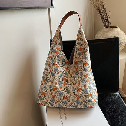 Butterfly Print Tote Bag