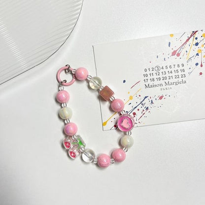 Phone (Various Acrylic Bead Designs) Strap