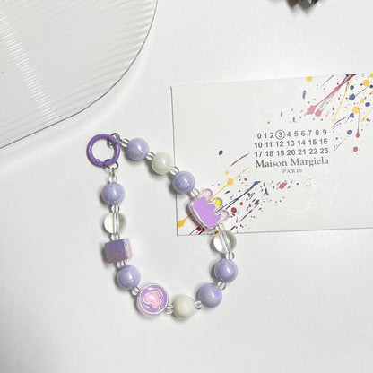 Phone (Various Acrylic Bead Designs) Strap