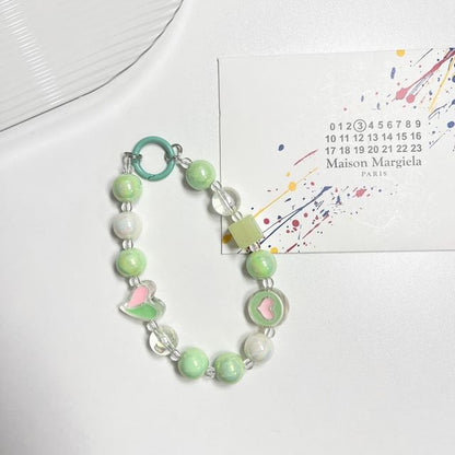 Phone (Various Acrylic Bead Designs) Strap