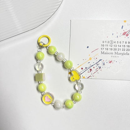 Phone (Various Acrylic Bead Designs) Strap