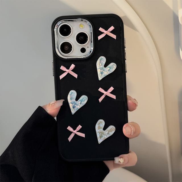 Heart Ribbon Phone Case