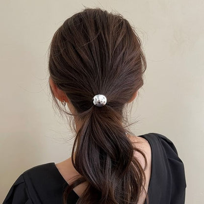 Alloy Bead Hair Tie / Set