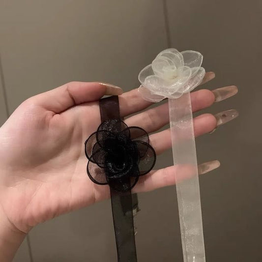 Fabric Choker Floral