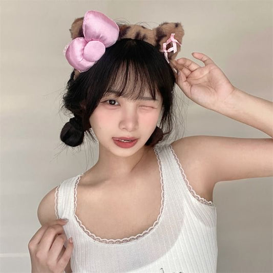 Designs) Cat Ear Wash (Various Face Headband