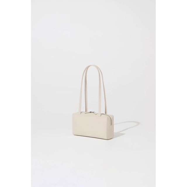 Leather Bag Faux Shoulder Plain