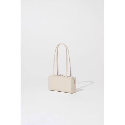 Leather Bag Faux Shoulder Plain