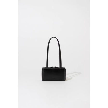 Leather Bag Faux Shoulder Plain