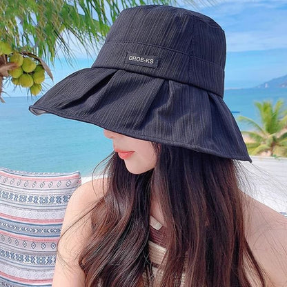 Bucket Brim Hat Wide Plain