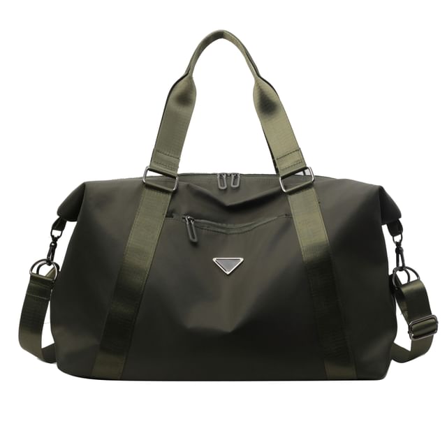 Duffel Bag Travel Zip Plain