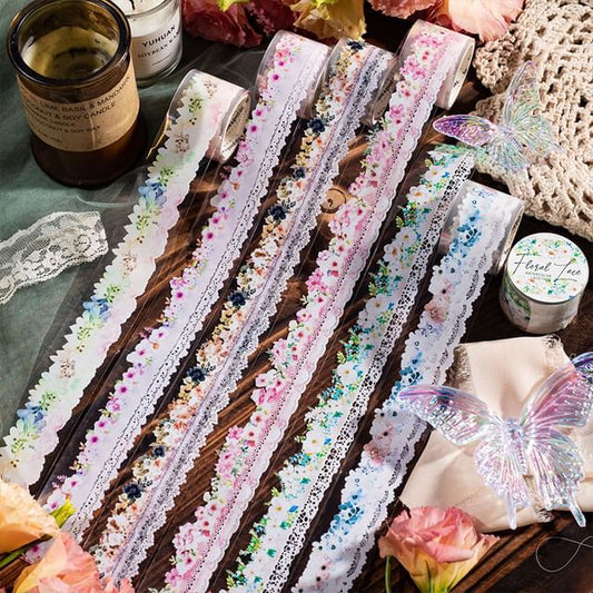 Floral Lace Masking Tape (Various Designs)