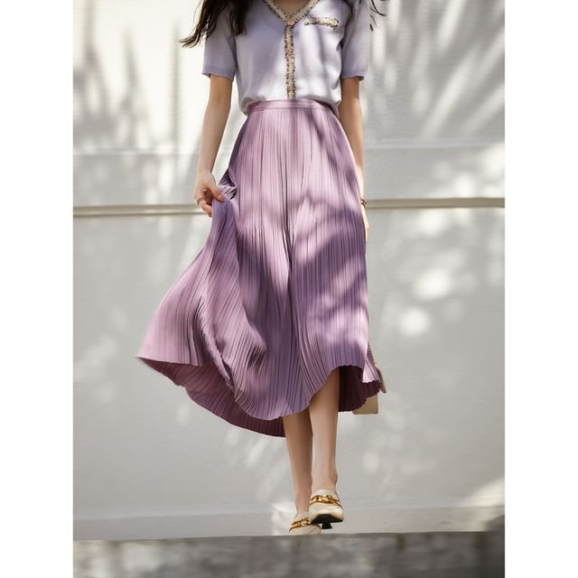 High Rise Plain Midi A