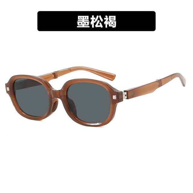 Sunglasses Oval Foldable