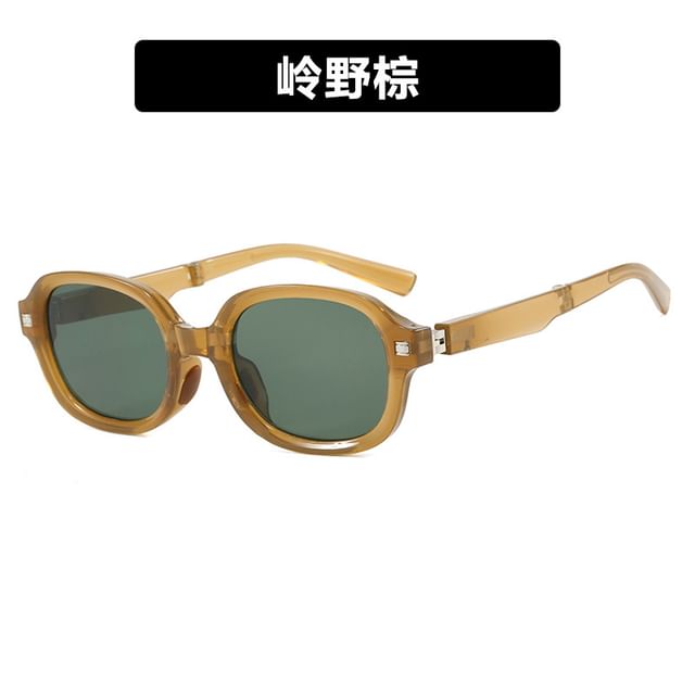 Sunglasses Oval Foldable