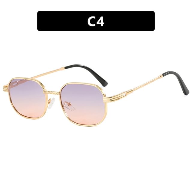 Metal Frame Sunglasses