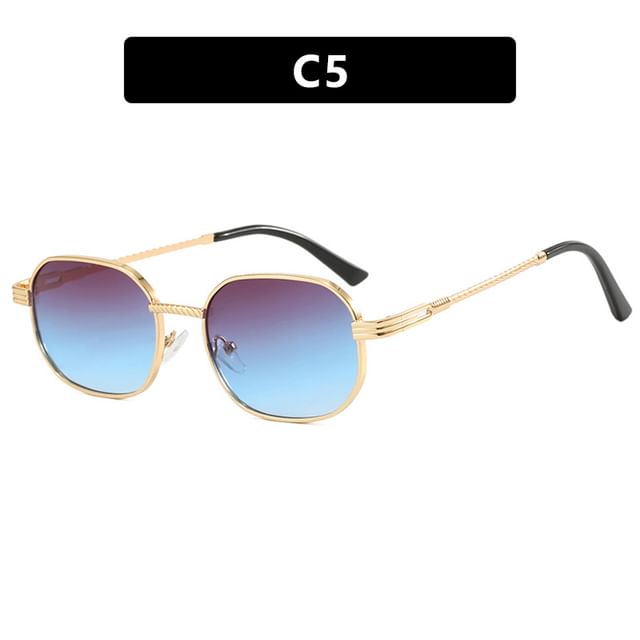 Metal Frame Sunglasses