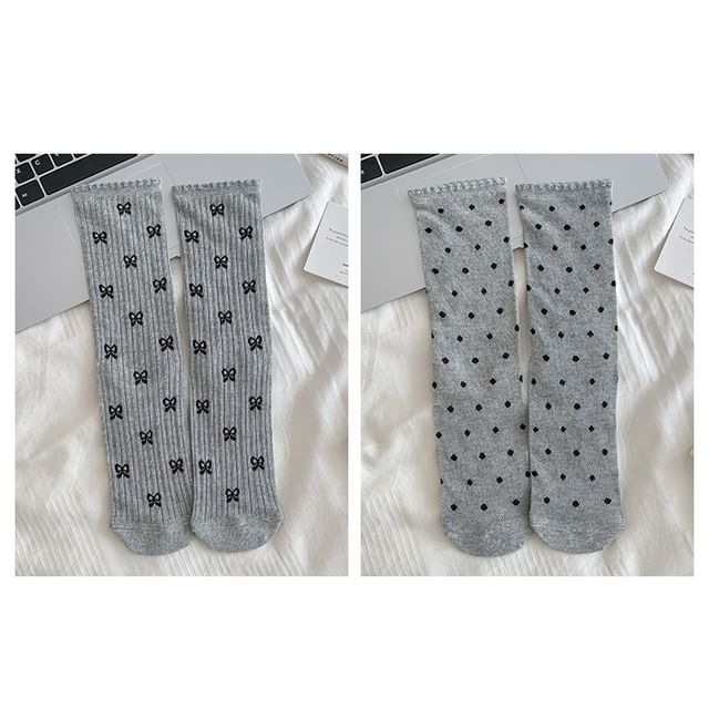 Patterned Socks / Set