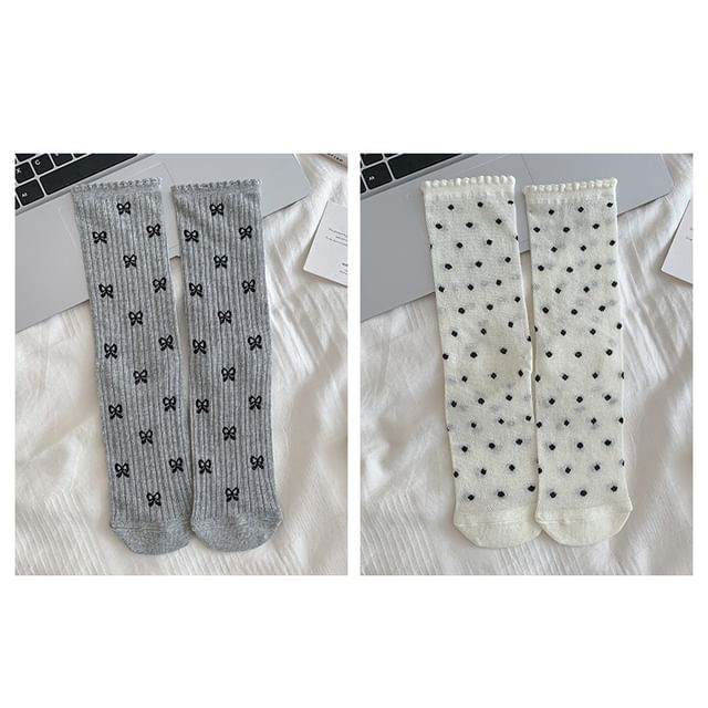 Patterned Socks / Set