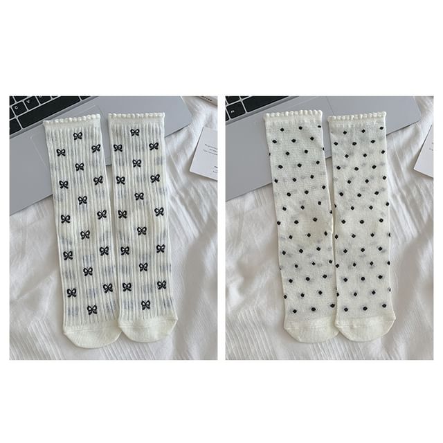 Patterned Socks / Set