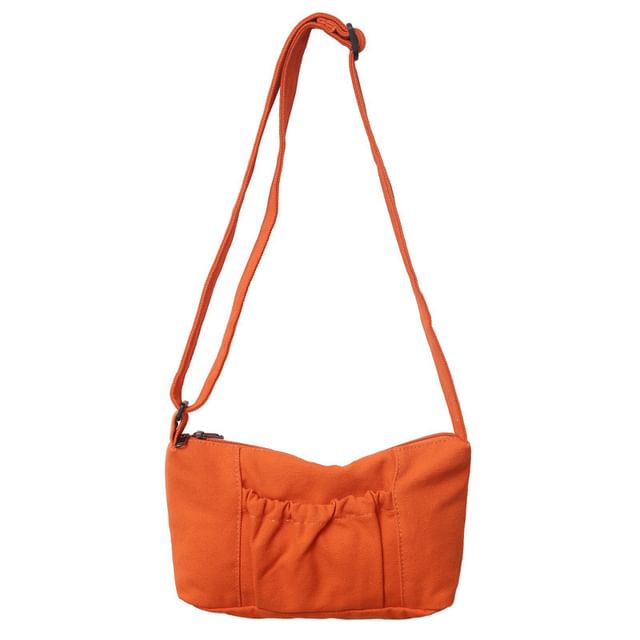 Canvas Plain Hobo Bag